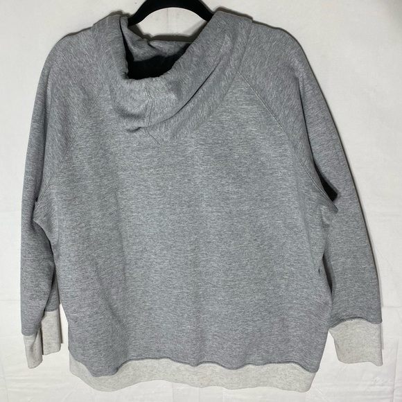 Champion Heathered Grey Pullover Sweatshirt Activewear Hoodie 2XL - Picture 2 of 16